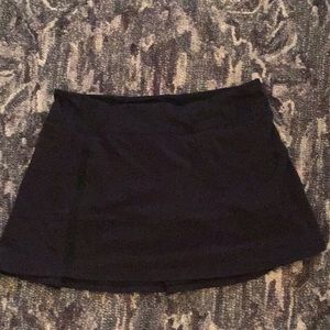 LuLuLemon Black Skort